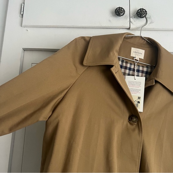 Sezane Clyde Coat in Camel (Size EU 36) - Picture 6 of 7
